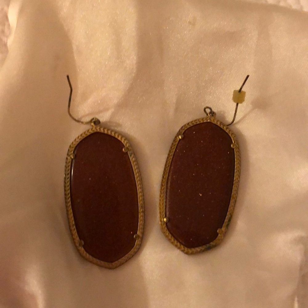 KS Danielle earring in Goldstone